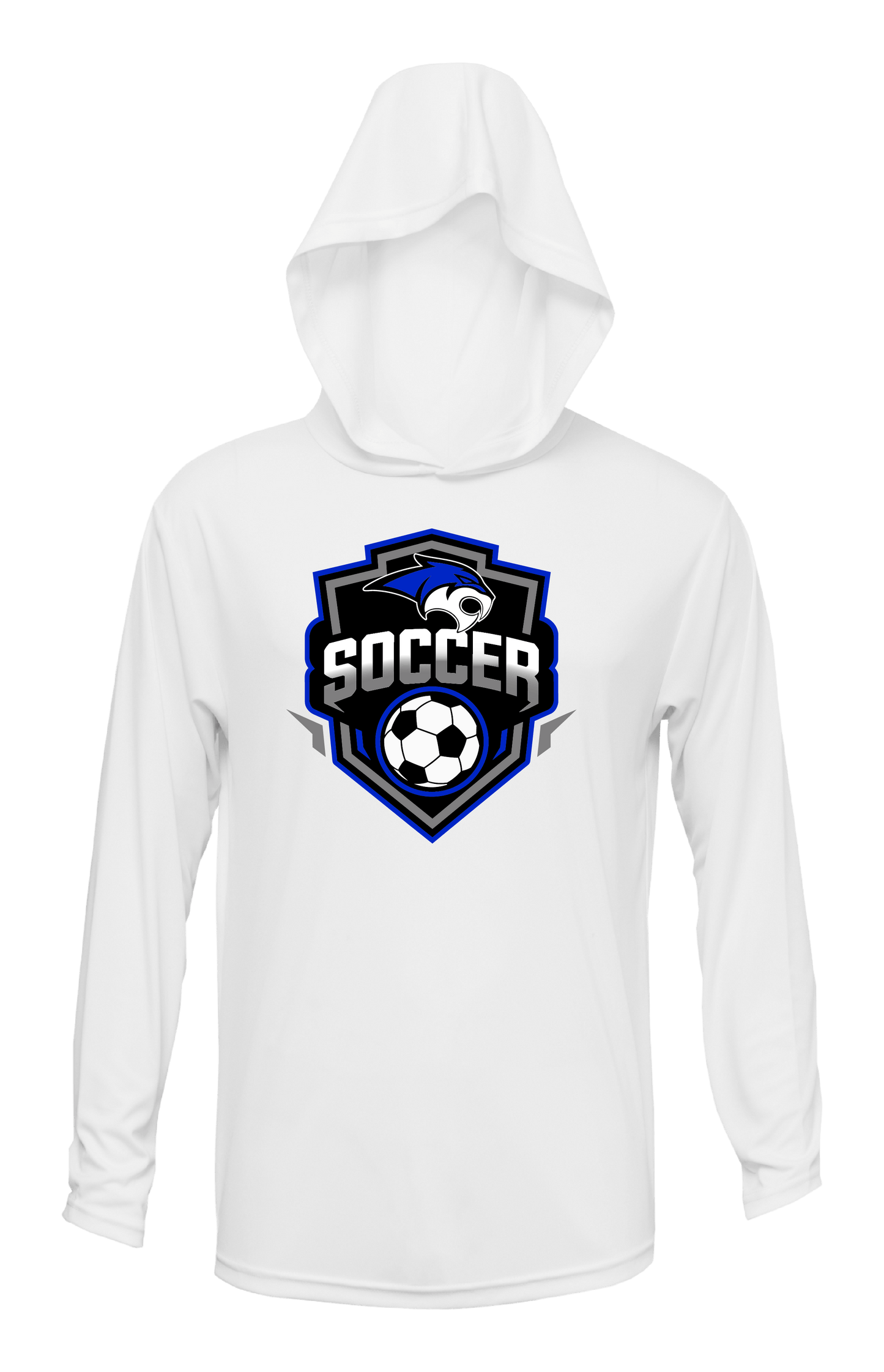Rebcats Soccer Long Sleeve Hoodie (2 Color Options)