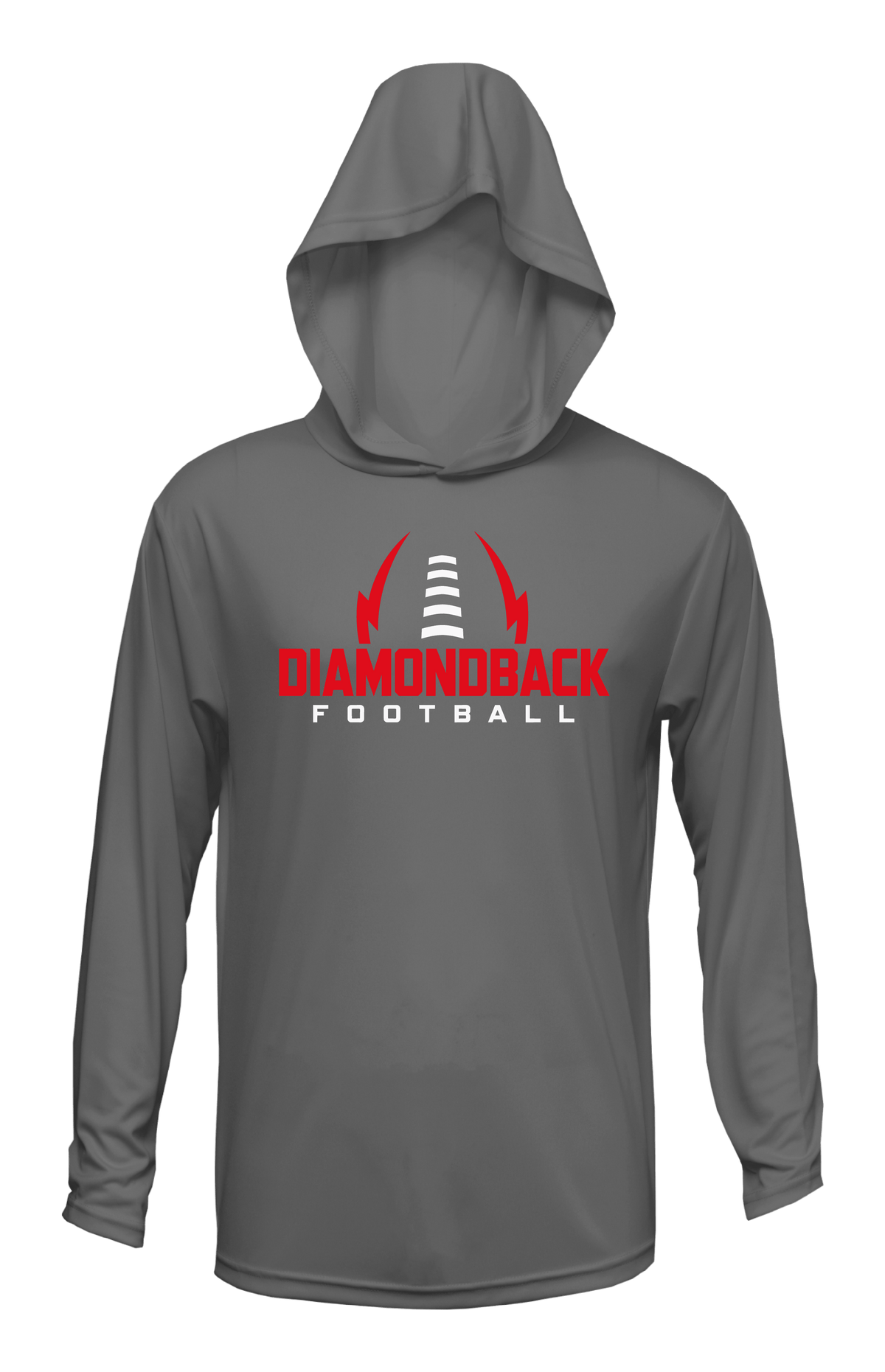 Diamondback Football Long Sleeve Hoodie
