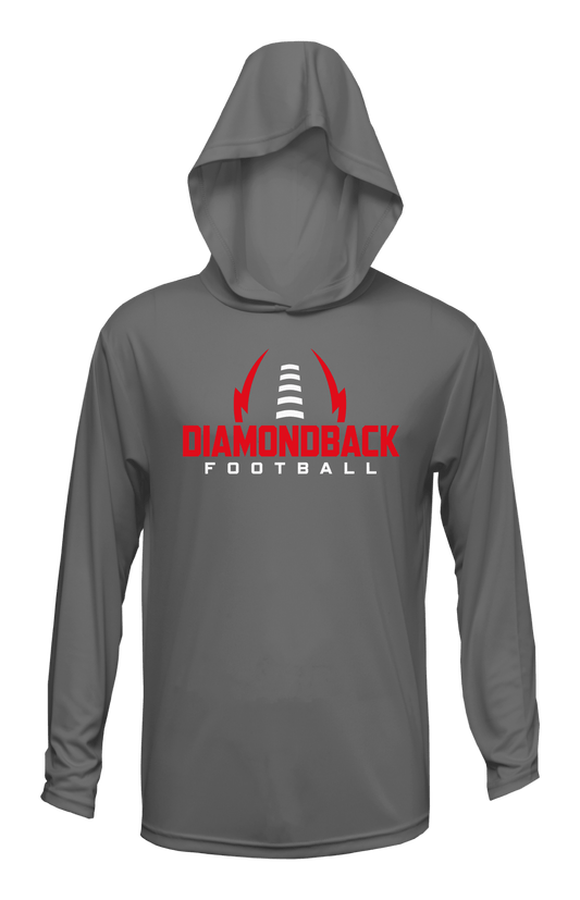 Diamondback Football Long Sleeve Hoodie