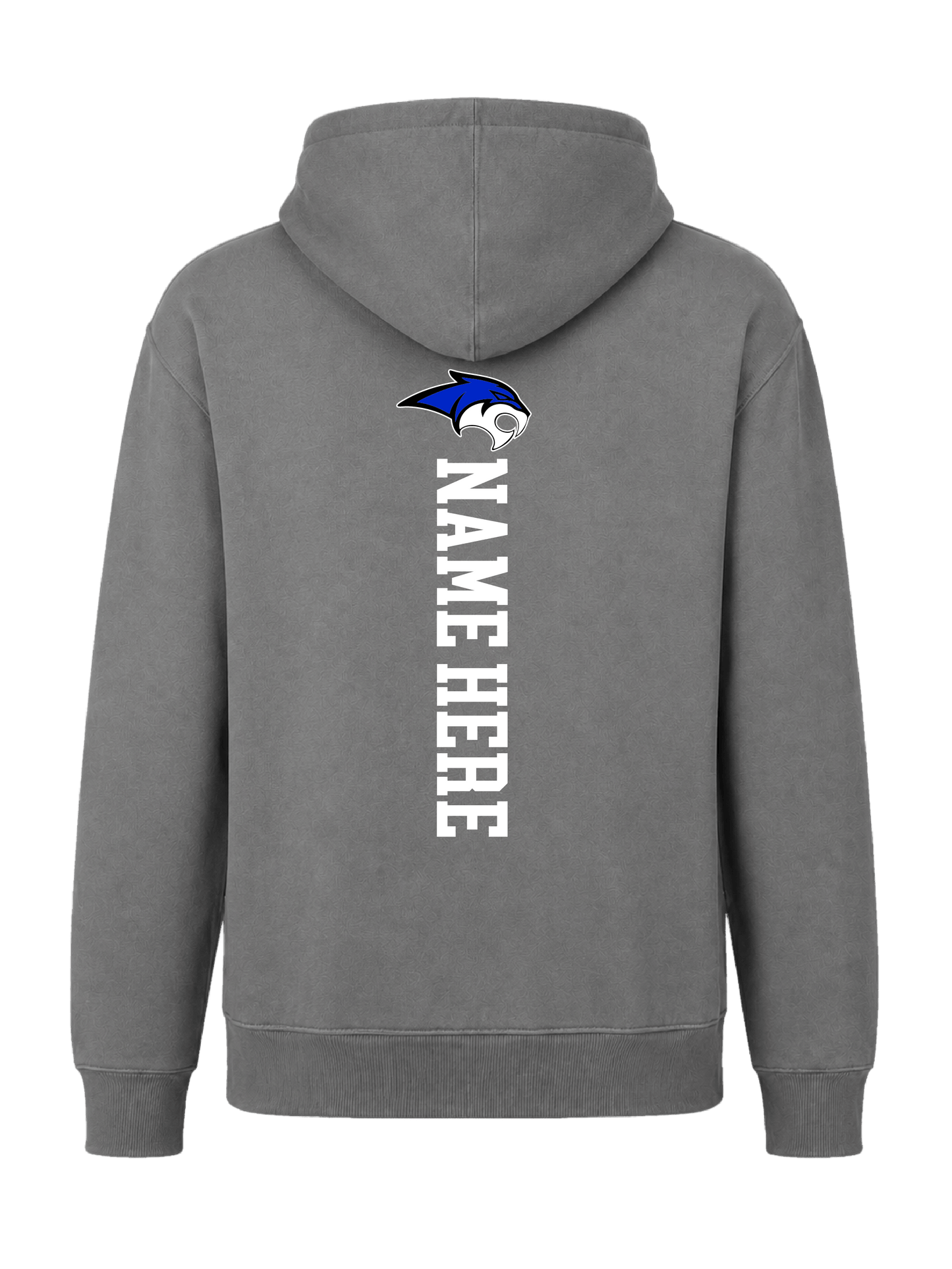 Rebcats Baseball Pullover Gray