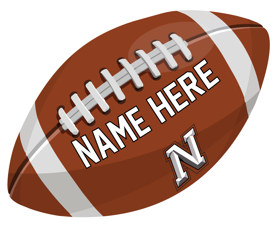Diamondback Football Yard Sign