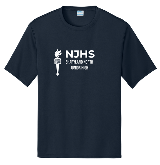 Sharyland North Junior High Honor Society Short Sleeve Navy Blue
