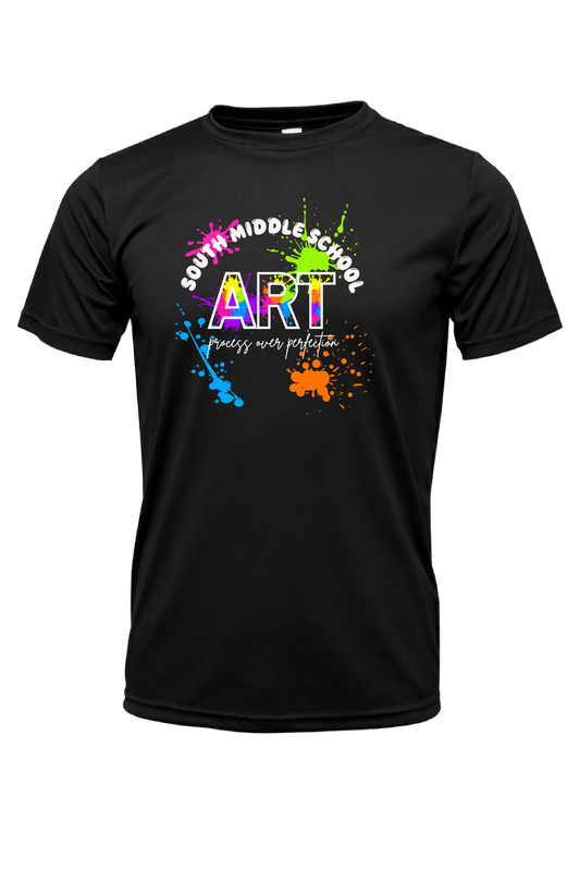 Black Short Sleeve - South Middle School Art Fan Shirt