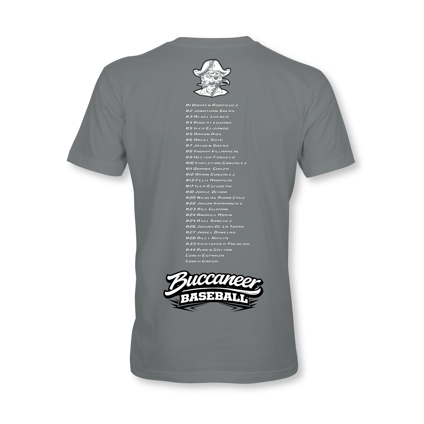 Buccaneer baseball Dri-Fit Short Sleeve