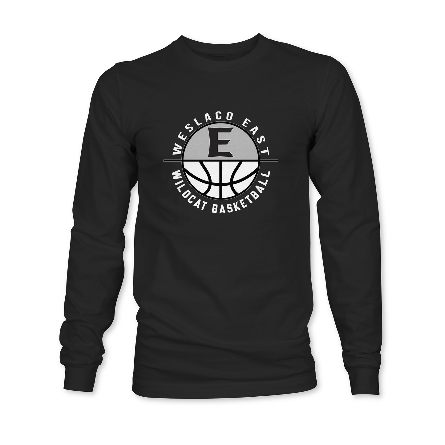 Weslaco East Basketball - Dri-Fit Long Sleeve- Black