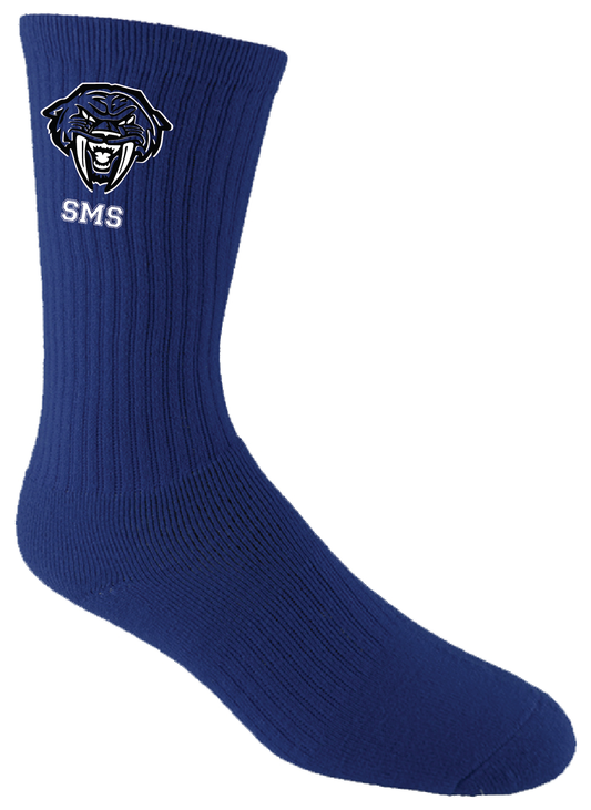 SMS Custom Embroidered Socks